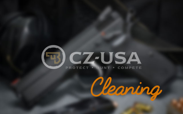 CZ 75 SP-01 Mamba cleaning