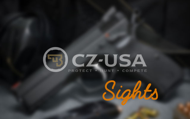 CZ P-06 sights